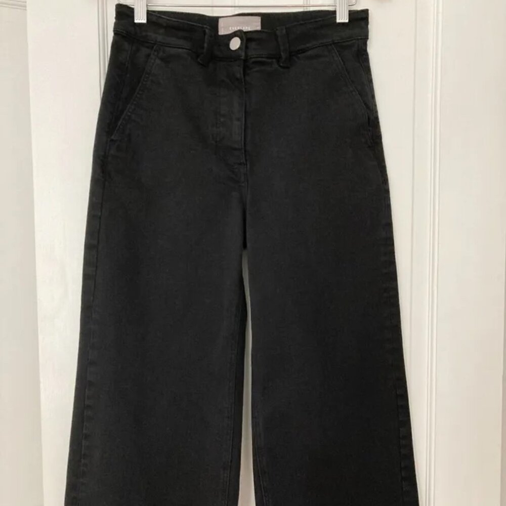 Everlane Black Ankle Cropped Pants